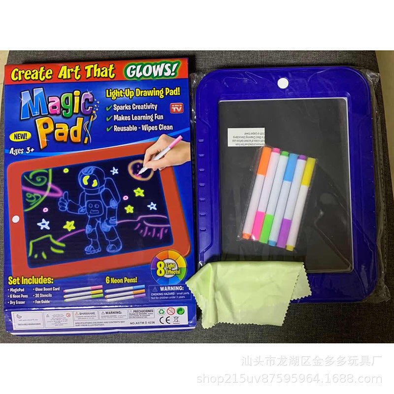 Magic Drawing Pad Electronics LED Writing Board Creative Art For Children V922-AWD-D0112-MAGPAD