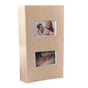 Photo album with luxurious cover Assorted colours Large 300 PCs 6 Inch - Gray V922-AWD-D0531-PHOALM300-G