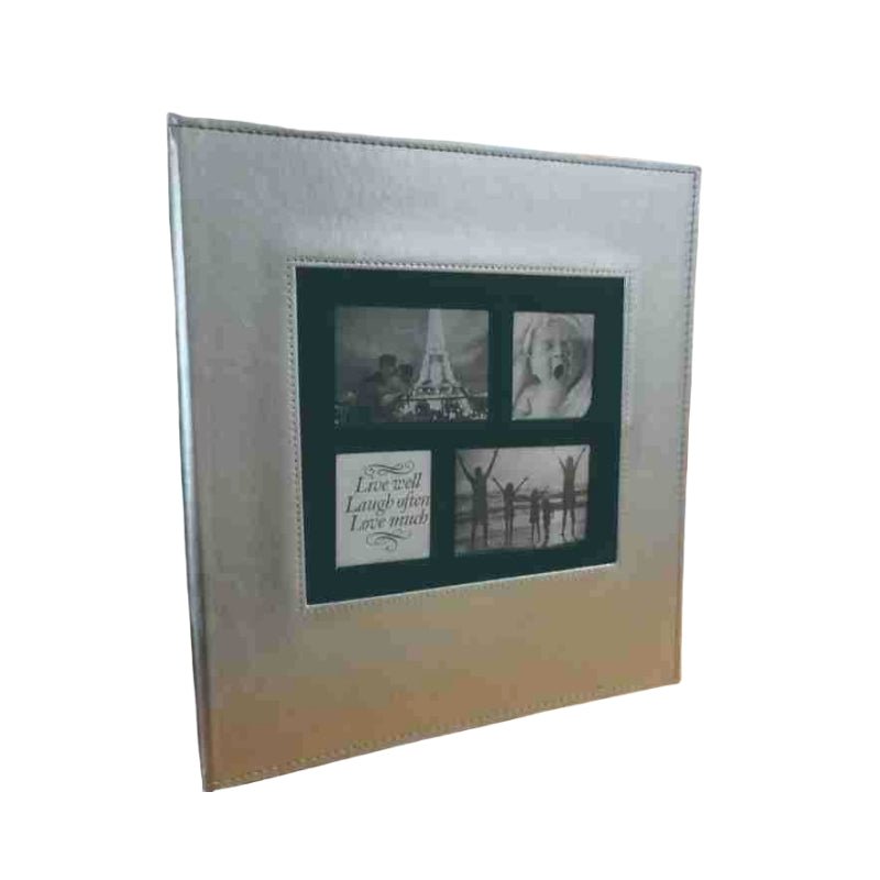 Extra Large 600-Pocket Leather Photo Album - Navy V922-AWD-D0532-PHOALB600-NA