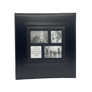 Extra Large 600-Pocket Leather Photo Album - Silver V922-AWD-D0532-PHOALB600-SL