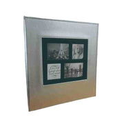 Extra Large 600-Pocket Leather Photo Album - Silver V922-AWD-D0532-PHOALB600-SL