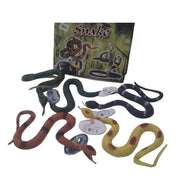 4x Rubber Snakes Realistic Trick Simulation Whimsy Fake Garden Pretend Toy V922-AWD-D0921-SNAK36