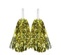 4 Sets/8pcs Metallic Team Girls' Cheerleading Dance Party Dress Pom Poms Pompoms - Red V922-AWD-D1001-POMPOM-R