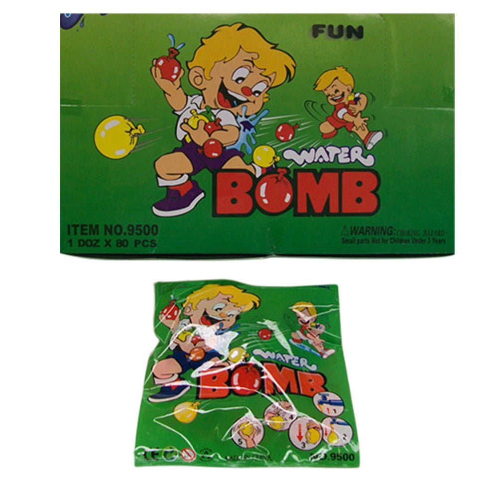 12x Water bombs 80 pcs per bag V922-AWD-D1014-WATBOM36