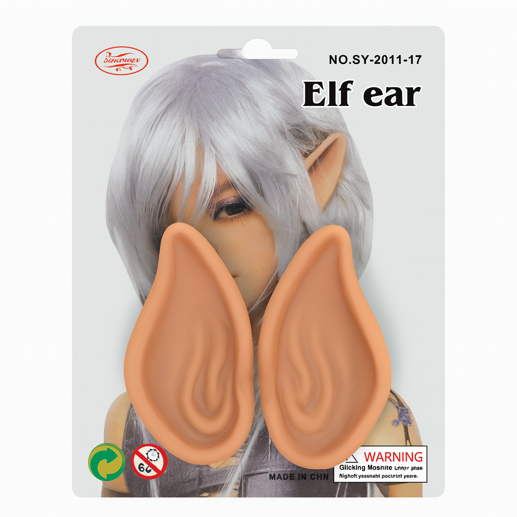 Pointy Elf Ears - Soft Latex Cosplay Costume Accessory for Adults & Kids V922-AWD-D1103-ELFEAR