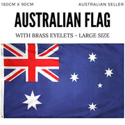 Extra Large AUSTRALIA FLAG Aussie Australian Day Souvenir National 90cm x 180cm V922-AWD-D1112-FLAAUS-EL