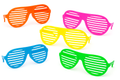 2X Giant Oversized Shutter Shades - Assorted Colours, Fun Party Glasses, Novelty Costume Accessory V922-AWD-D1302-GIASUNS