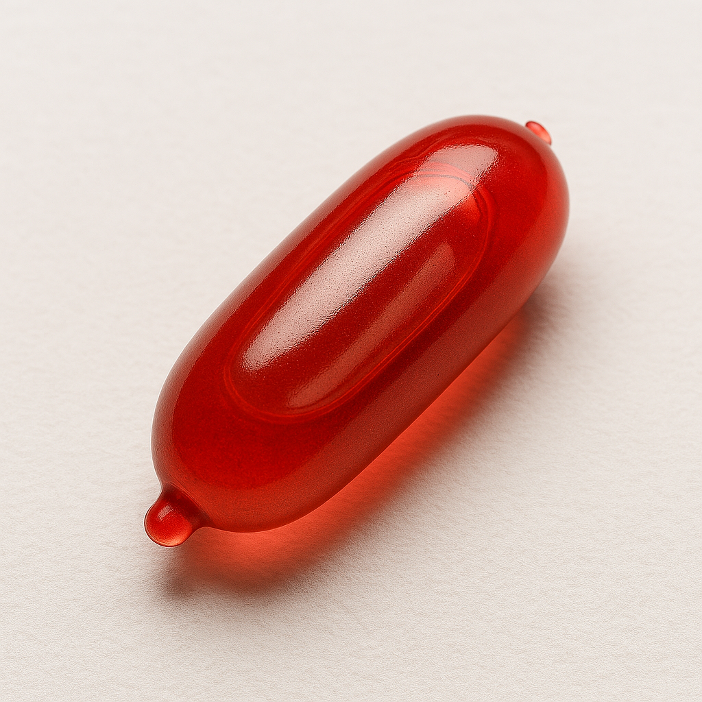 Vampire Liquid Blood Capsules - Halloween Costume FX, Water Washable, 6-Pack V922-AWD-D1311-BLOCAP
