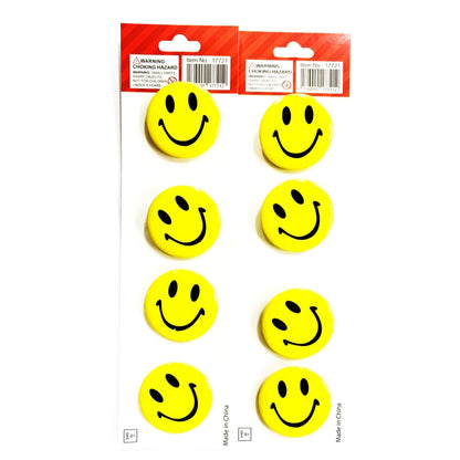 Smiley face badges - Small 3cm V922-AWD-D1311-SMIPINS