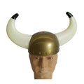 Viking Helmet Horns Medieval Gladiator Armour Dress Up Costume Party Hat V922-AWD-D1331-HATVIK