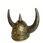 Viking Helmet Medieval Viking Horned Hat Warrior Costume Hat Cosplay-Golden Black V922-AWD-D1333-HATVIKG