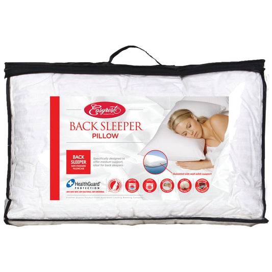 Easy Rest Fibre Ball Fill Back Sleeper Pillows Machine Washable V922-AWD-E0131-ERPBFP
