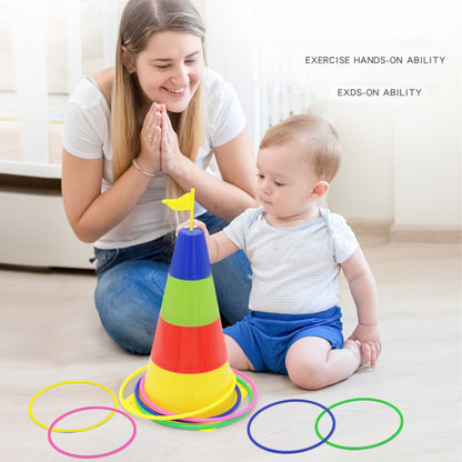 Kids Outdoor Sport Toys Funny Ring Toss Game Home Educational Toys V922-AWD-E0211-RINTOS