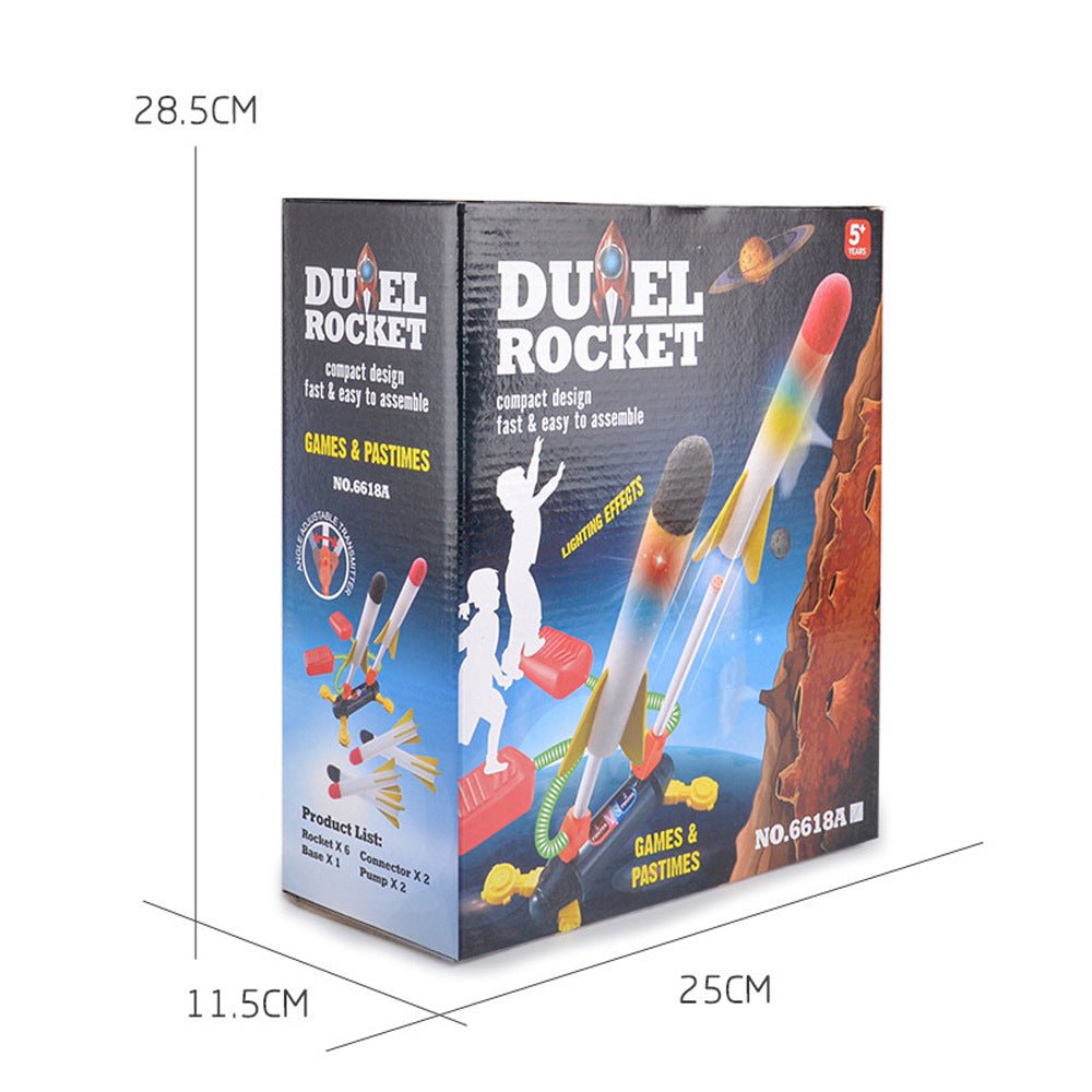 Air Power Foam Duel Rocket Shoot Up Stomp Launcher Kids Outdoor Activities Toys V922-AWD-E0212-SKYROC2