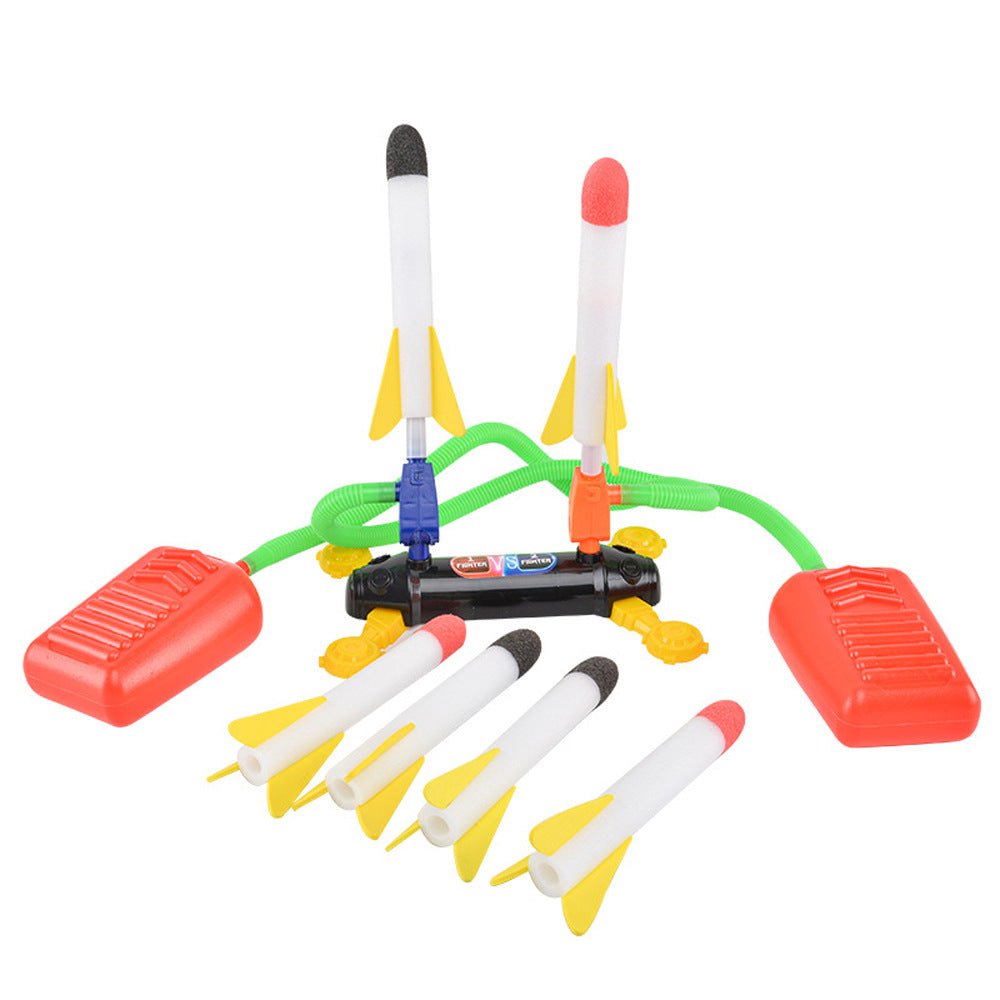 Air Power Foam Duel Rocket Shoot Up Stomp Launcher Kids Outdoor Activities Toys V922-AWD-E0212-SKYROC2
