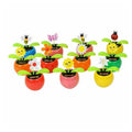 4 x flip flap solar toys V922-AWD-E0213-FLIFLA