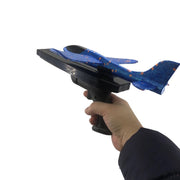 2x Ejection Foam Plane Toy Outdoor Sport with Light Safe for Children Birthday Gift V922-AWD-E0404-EJCPLA