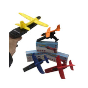 2x Ejection Foam Plane Toy Outdoor Sport with Light Safe for Children Birthday Gift V922-AWD-E0404-EJCPLA