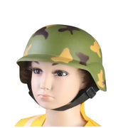 2x Kids Army Helmet- Perfect for Dress Up and Pretend Play V922-AWD-E1201-HATARMC