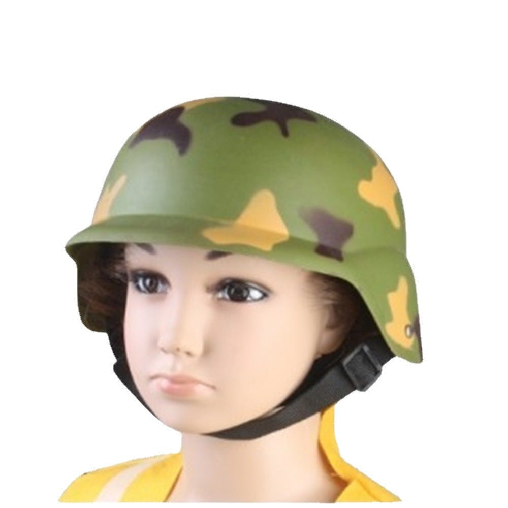 2x Kids Army Helmet- Perfect for Dress Up and Pretend Play V922-AWD-E1201-HATARMC