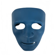 2x Robot Plain Mask Purge Style Halloween Scary Ghost Blank Mask Unisex - 2x Blue V922-AWD-F0161-MASBLA-BLUE