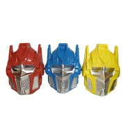 2 x Yellow Transformer Masks - Kids Costume Roleplay Helmet Inspired by Bumblebee V922-AWD-F023-MASTRAY