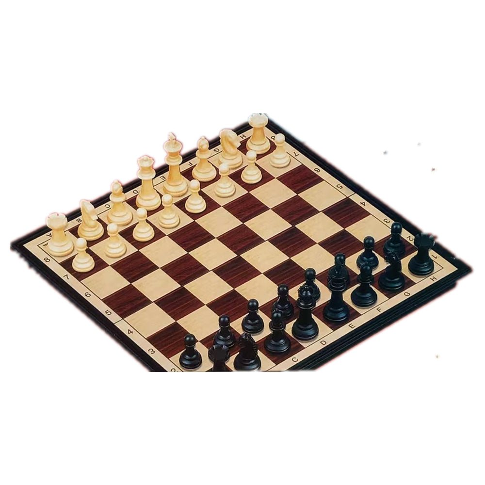 Chess game set with magnet box - Gold and Silver V922-AWD-J101-CHESETB-GS