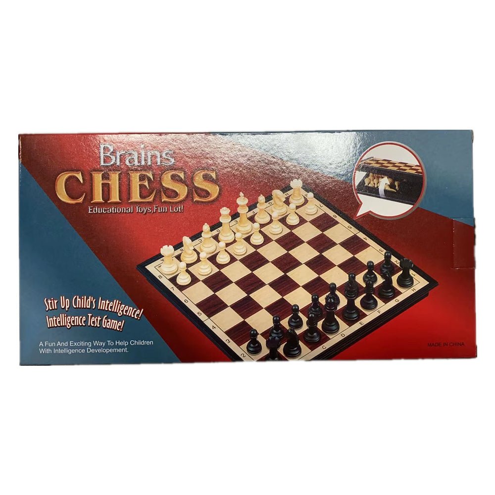 Chess game set with magnet box - Gold and Silver V922-AWD-J101-CHESETB-GS