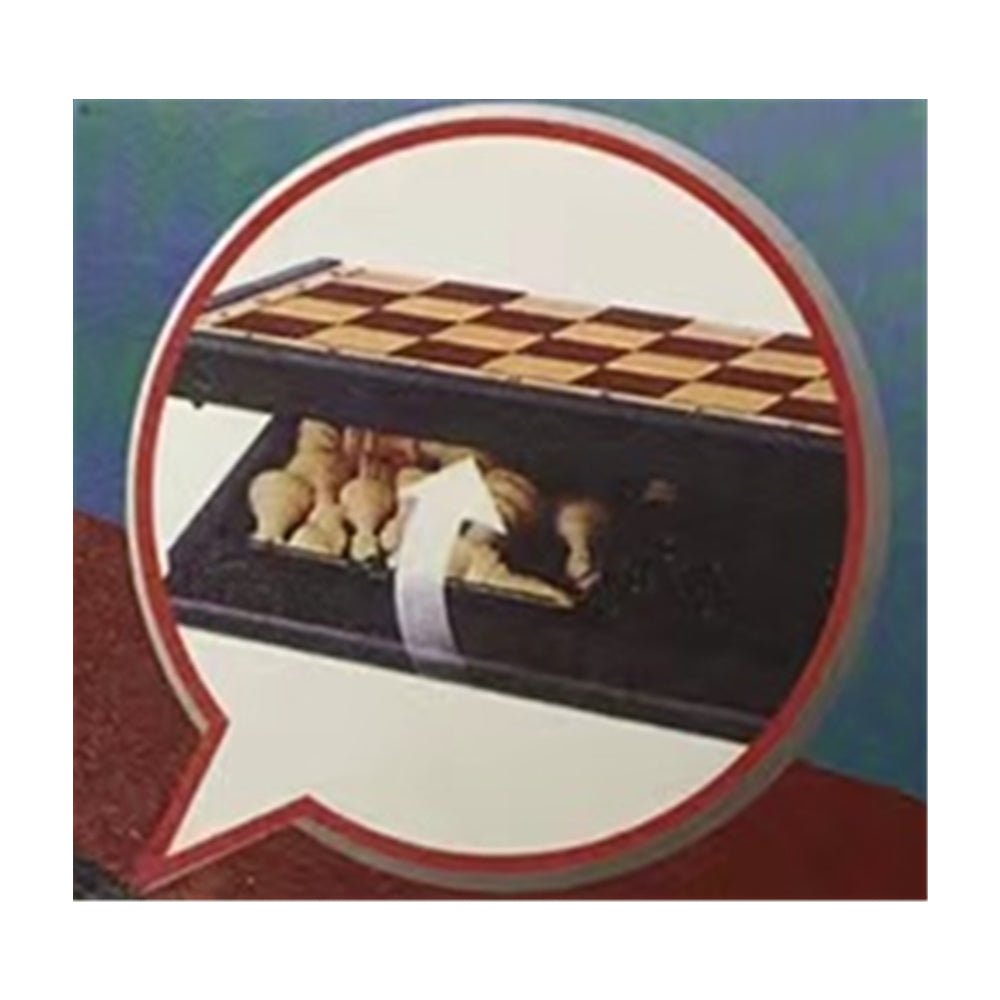 Chess game set with magnet box - Gold and Silver V922-AWD-J101-CHESETB-GS