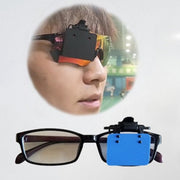 ISSF Flip-Up Eyeshield Sport Shooting Eye Shield Aim Blocker Targeting Sight Cover Blinding - Pink-Vertical V922-B0241-SHOSHI-PV