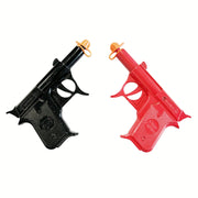 2 PCs of Diecast metal spud gun pack red + black - 2 Black V922-SPUGUNM-BLACK