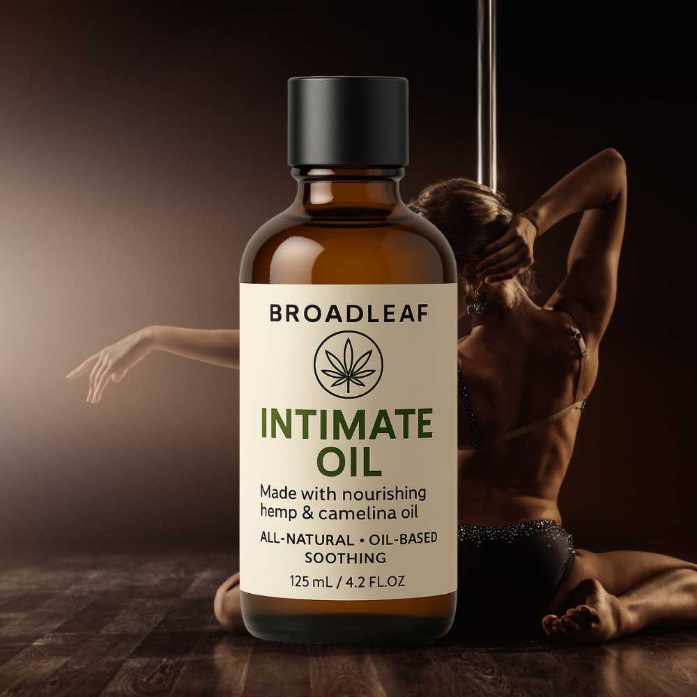Broadleaf Hemp Intimate Oil - Hemp & Camelina + Rose Blend 50ml V925-BLH-INTIMATEOIL-50ML