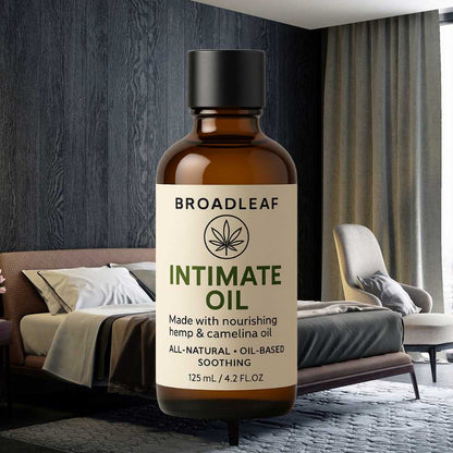 Broadleaf Hemp Intimate Oil - Hemp & Camelina + Rose Blend 50ml V925-BLH-INTIMATEOIL-50ML