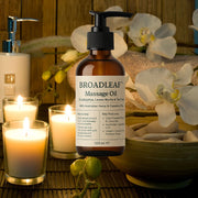 Premium Broadleaf Hemp & Camelina Massage Oil with Australian Essentials V925-BLH-MASSAGEOIL-125ML