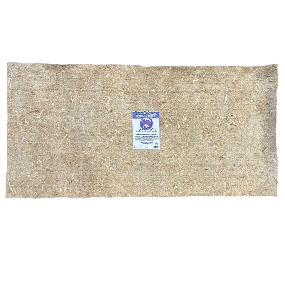 Ecosoft - Natural Hemp Super Absorbent Nest Mat | Medium (40x100cm) V925-ESM2
