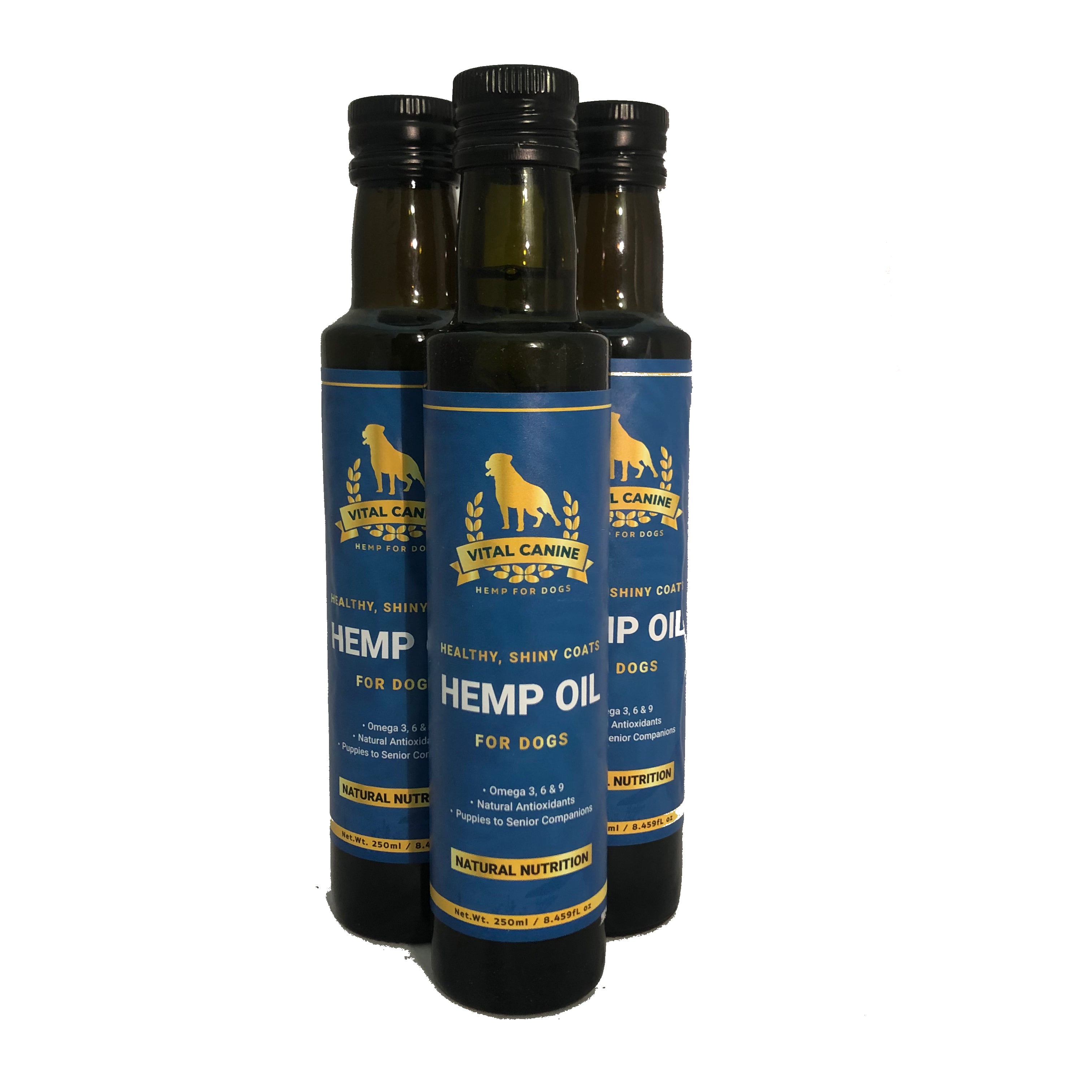 Vital Canine | Hemp Oil For Dogs | 125ml V925-VC-HEMPOIL-125ML