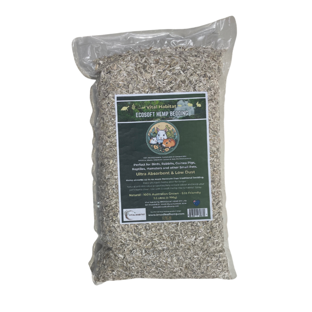 Ecosoft - Natural Hemp Bedding | 5L +/-0.7kg V925-VH-ECOSOFT-BED-0.7KG