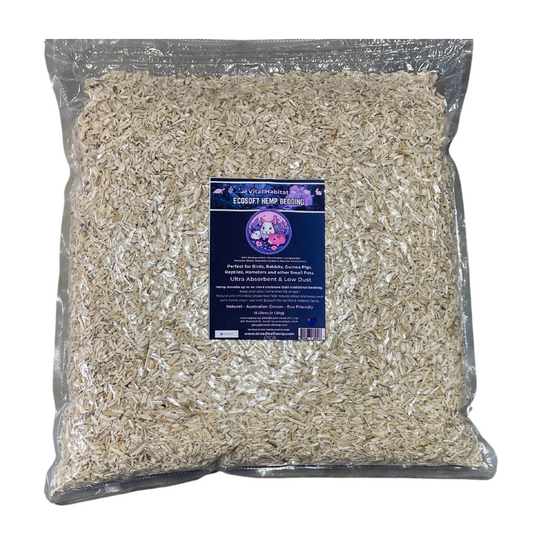 Ecosoft - Natural Hemp Bedding | 10L +/-1.5kg V925-VH-ECOSOFT-BED-1.5KG
