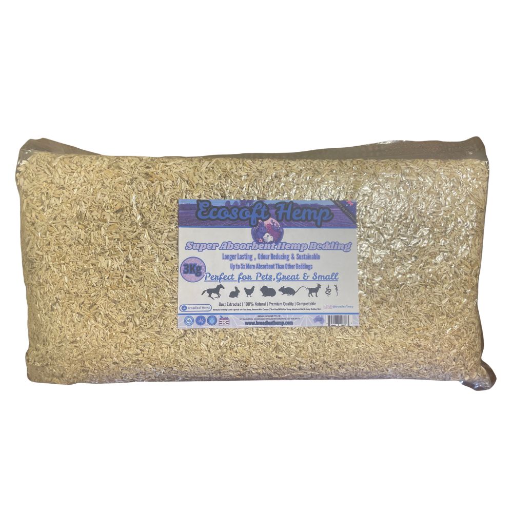 Ecosoft Hemp Bedding For Small Animal & Chickens 3kg | Vital Habitat V925-VH-ECOSOFT-BED-3KG