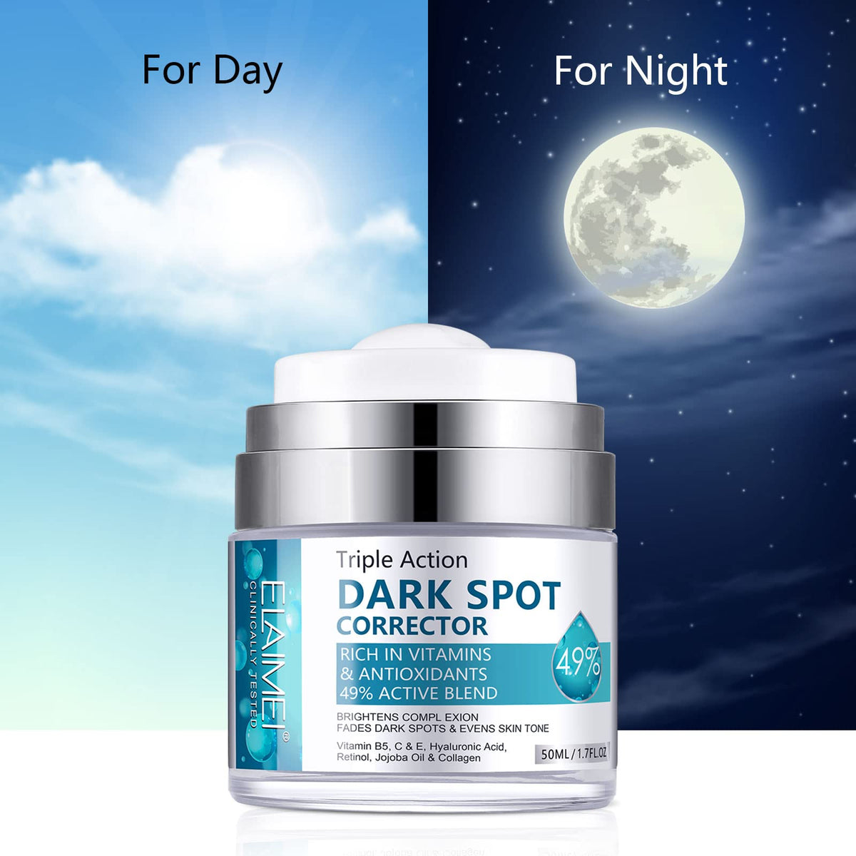 Age Spot Cream | Fades Freckles & Skin Pigmentation | Dark Spot Corrector for Even Skin Tone V932-53-MG3T-BJ6G