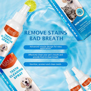 2 Pcs Pet Oral Breath Freshener Spray 120ML EACH V932-AH-YZI3-4I9I