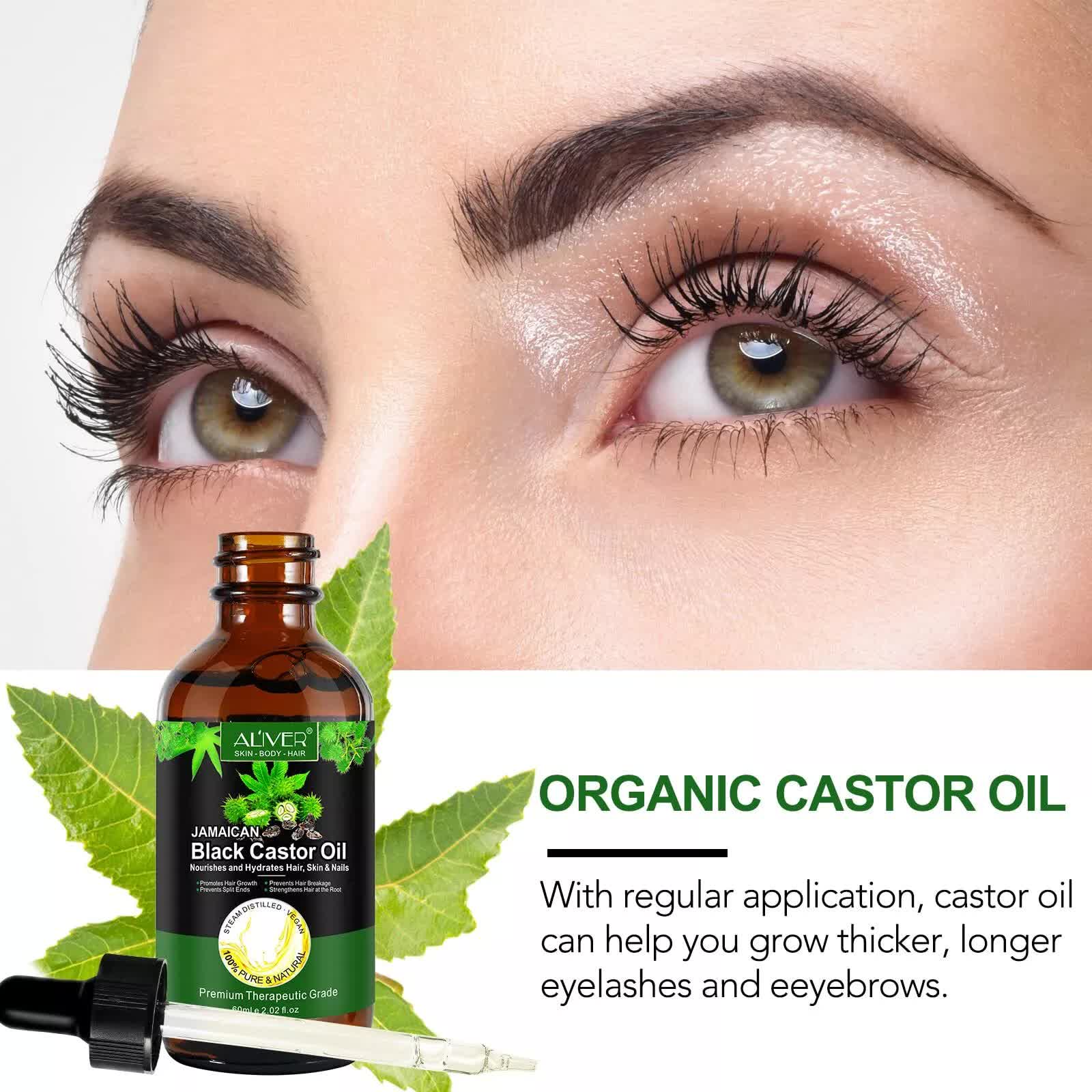 Black Castor Oil (2.02 fl oz), Jamaican Organic Regrowth Treatments V932-CASTOR-OIL
