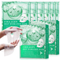 collagen Real Deep Facial Sheet Mask for Women Deep Moisturizing Overnight Sleeping V932-COLLAGENMARKS