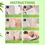 20PCS Natural Bamboo Vinegar & Ginger Powder Foot Pads | Detox, Improve Sleep & Boost Metabolism V932-DH-L2R2-EYZM