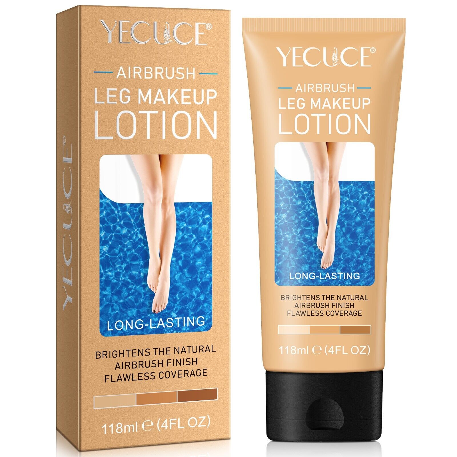 Airbrush Leg Makeup Lotion 01 Fair skin 118ml V932-LEG-MAKEUP