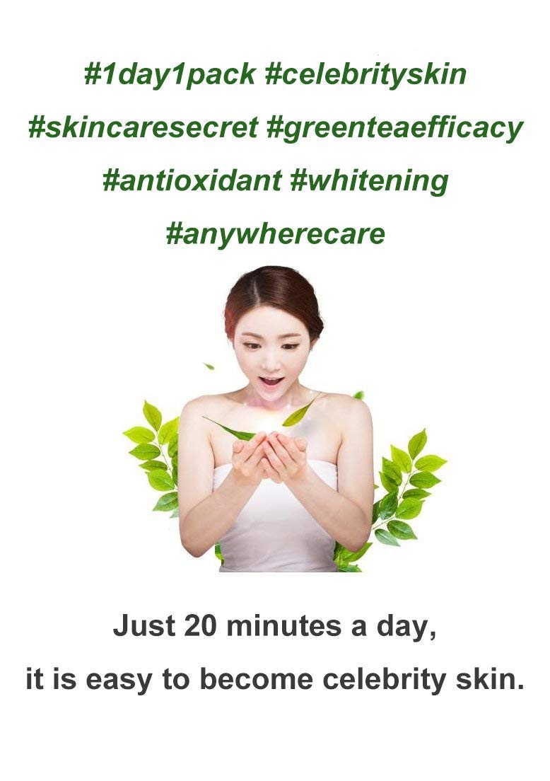 Farmstay Korean Greentea Seed Hydration Facial Mask Sheet(Pack of 10) V932-Q4-G6BA-R822