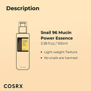 COSRX Advanced Snail 96 Mucin Power Essence - 100ml V932-SNAIL96