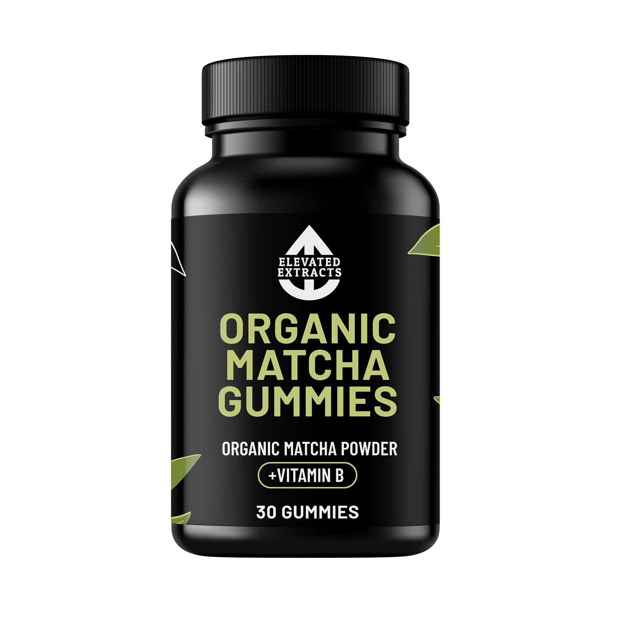 Elevated Extracts Organic Matcha Gummies - 30 Gummies V939-ELE-11347