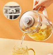 Hoper Layer Eletric Glass Kettle Water Boiler Multiple Cooking Boiling Bottle 1.5L FA-K1501 AU Model