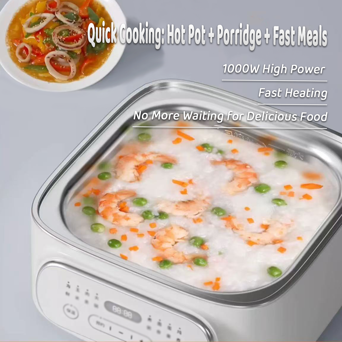 Hoper Layer Multifunctional Three-layer Stainless Steel Steamer AU Modeal V940-HG-179-01